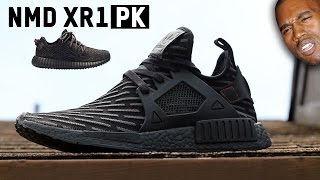 NMD XR1 PK YEEZY PIRATE BLACK UNBOXING 