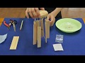【木根館オリジナル】おうちでつくろう♪　ヒノキのカラコロ風鈴