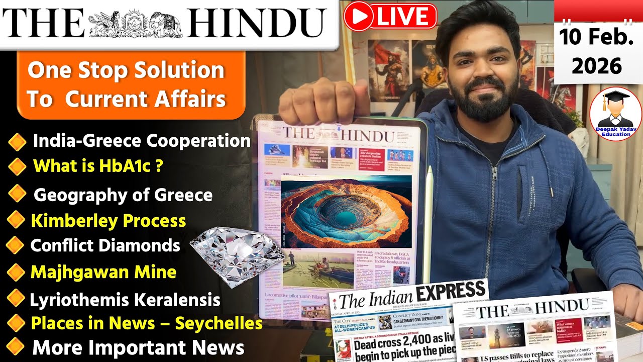 10 February  2026 | The Hindu Newspaper Analysis Today | Editorial Analysis  | Current Affairs Today