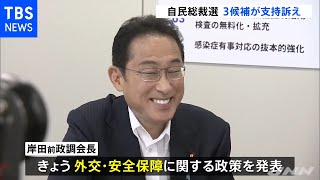 自民党総裁選告示まで４日、岸田氏「外交安保政策」発表へ