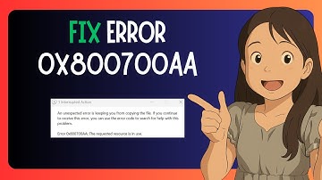 EASY FIX For "Microsoft Store Error 0x800700aa" In Windows 11