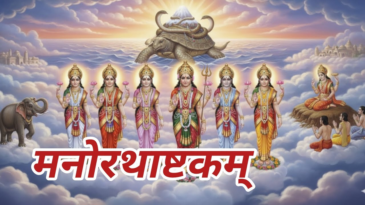 मनोरथाष्टकम् | Manorathashtakam with Meaning | Wish-Fulfiling Prayer| Spiritual Waves Bhakti Dhaara