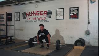 Pause Below Knee Power Clean