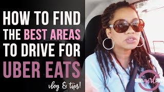 Find The Best Areas To Drive For Uber Eats 🚗🚗🚗
