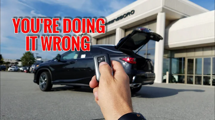 5 SECRETS About The Lexus RX 350 Power Rear Door