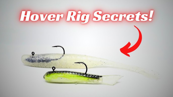 The Tush Rig from Core Tackle  Unique Swimbait Rigging Hook 