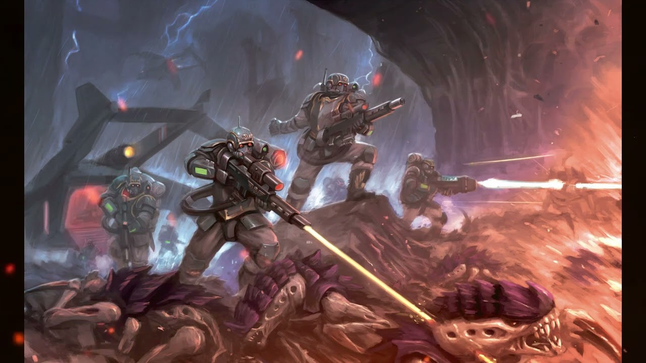 WARHAMMER 40k - Темный фронт ( SUNO AI) 