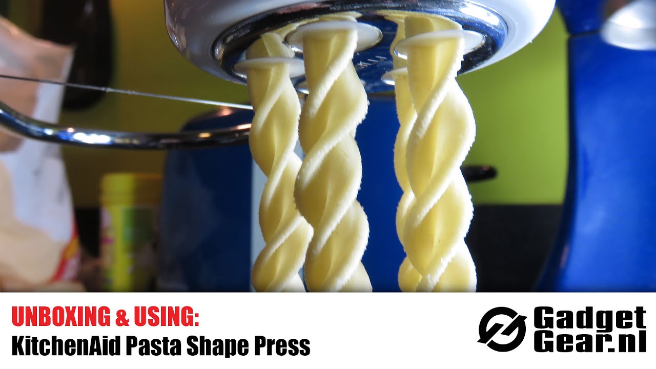 Unboxing the KitchenAid Pasta Press to make Keto Pasta Shapes 