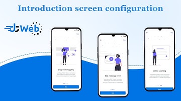 3. How to Introduction Screen configuration - DTWeb Convert Website to a Flutter App