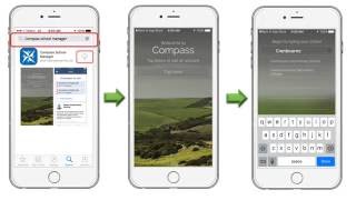 Using the Compass app