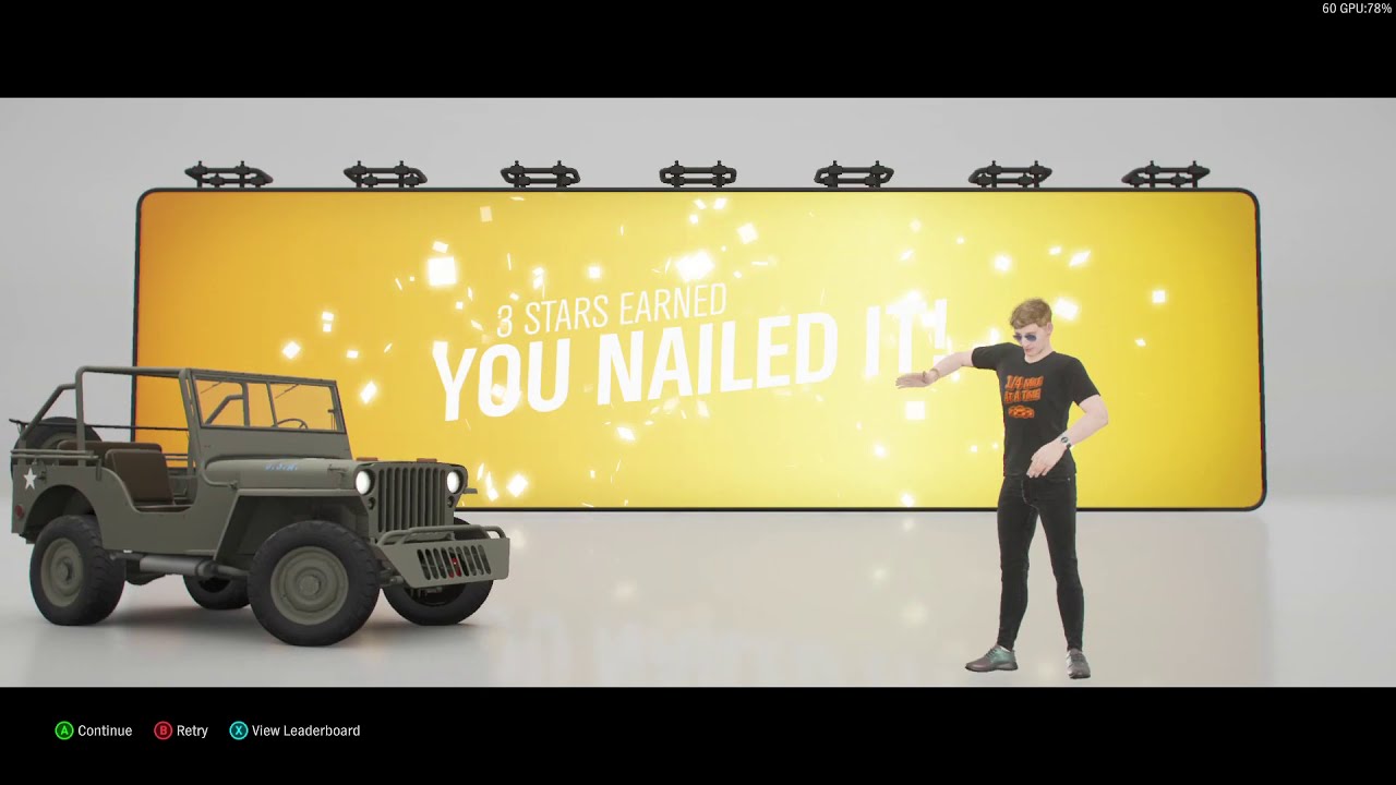 FH4 - How to get 3 stars in File 006: Vertical Manoeuvrability - The Car Files Business