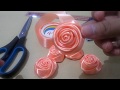 CARA MEMBUAT BUNGA MAWAR DARI PITA SATIN I HOW TO MAKE A RIBBON ROSE #1