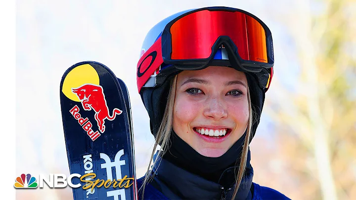 Teenager Eileen Gu stomps first ever double cork 1440 at Steamboat Freeski Big Air | NBC Sports