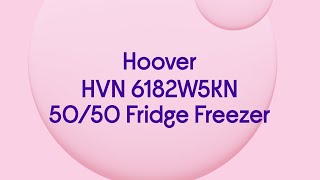 Hoover HVN 6182W5KN 50/50 Fridge Freezer - White - Quick Look