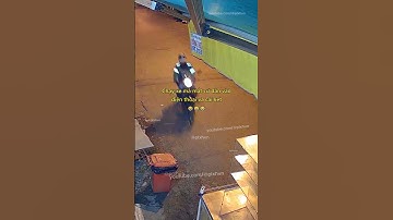 Chạy xe mà mắt cứ dán vào điện thoại và cái kết 😂 #giaothong #antoangiaothong #mayman #laixeantoan