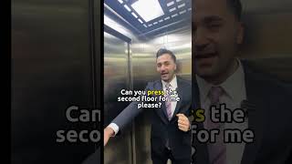 Elevator conversation 💬🗣️ #learnenglish #english #englishspeaking #englishlesson #englishvocabulary