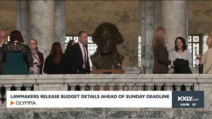 Lawmakers release budget details ahead of Sunday deadline