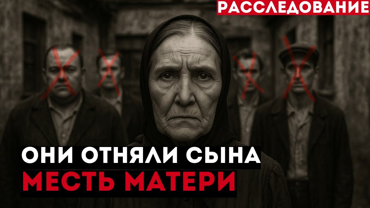 Они ОТНЯЛИ СЫНА У МАТЕРИ, она устроила САМОСУД | Документальная драма СССР