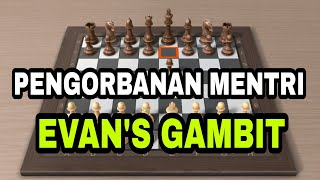 Death Trap With Evans Gambit, Black Loses Tempo And Can Sacrifice A Queen