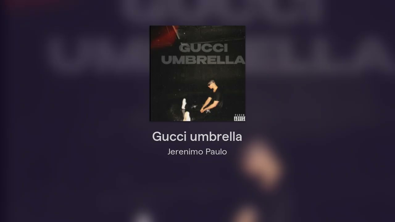 Gucci umbrella
