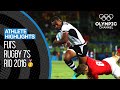 🇫🇯 Fiji's road to the Rugby 7s Gold Medal🥇 All Men's Tries at Rio 2016 | Athlete Highlights