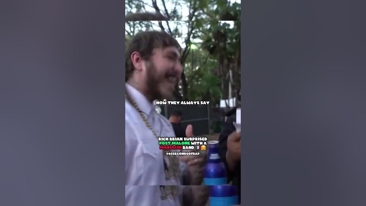 "Rich Brian" Suprised "Post Malone" With A "Mariachi" Band๐ฎ๐น๐ค "Rich Brian" Suprised "Post Malone" With A "Mariachi" Band๐ฎ๐น๐ค