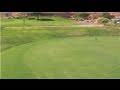 Golfing Tips : Practice Reading Greens for Golf Putting