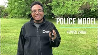 Pepper Spray instructions - How to use the Mace® Brand Police Model Pepper Spray