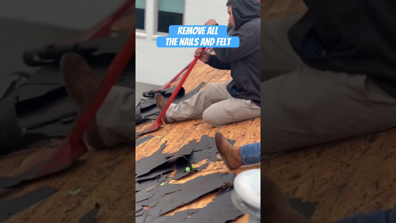 Removing old roofs 🚮 🔨