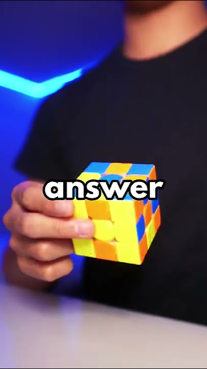 Solving a Rubik's Cube in UNDER 1 SECOND! 😱