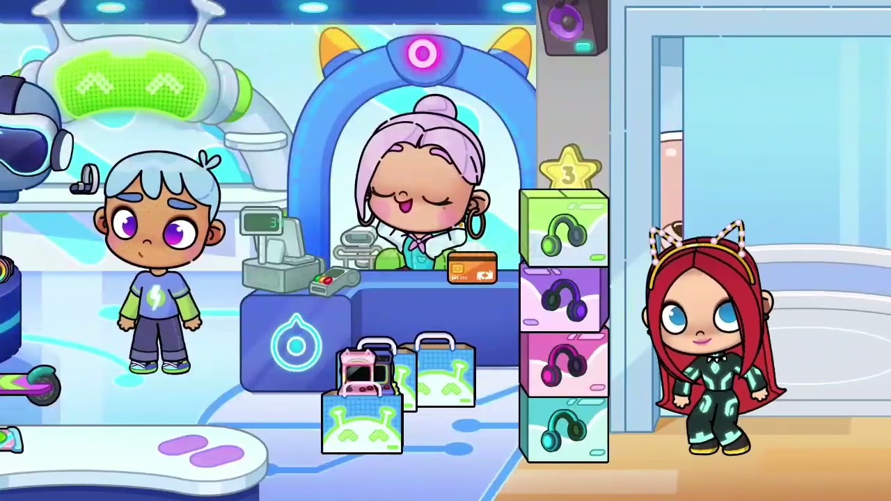 Comprando regalos en avatar World 