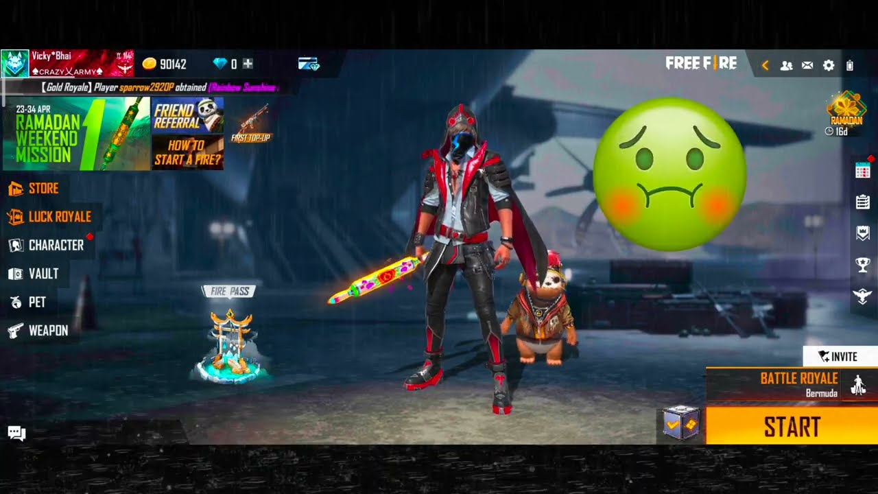 FREE FIRE HAYATO DAY 3 REDEEM CODE | LOCA YT