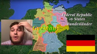 U.S. American reacts to Geography Now! | Germany