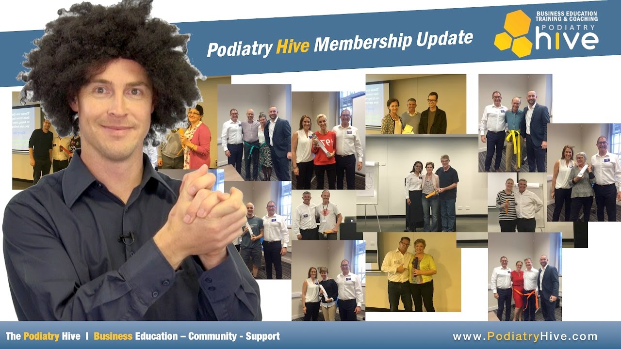 Podiatry Hive Membership Update - October