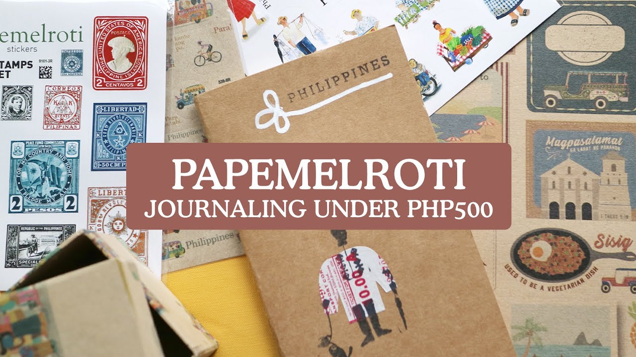 Journaling Under PHP500 in PAPEMELROTI [PH brand] 💸📕| Abbey Sy