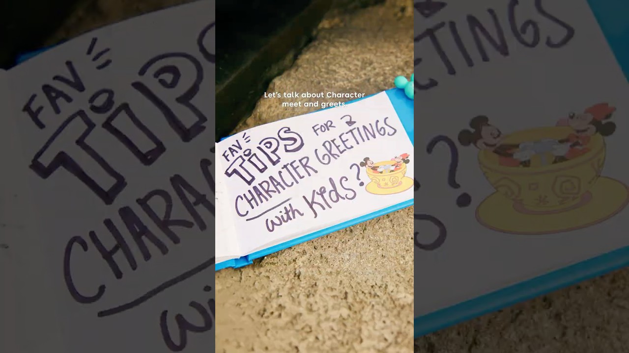 Fav Tips for Character Greetings with Kids? #DisneyParks