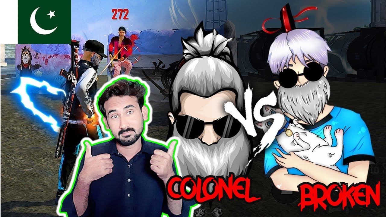 BROKEN GAMING 🇹🇭 vs COLONEL | FREE FIRE PAKISTAN REACTS | ZIDDI BHAI GAMING
