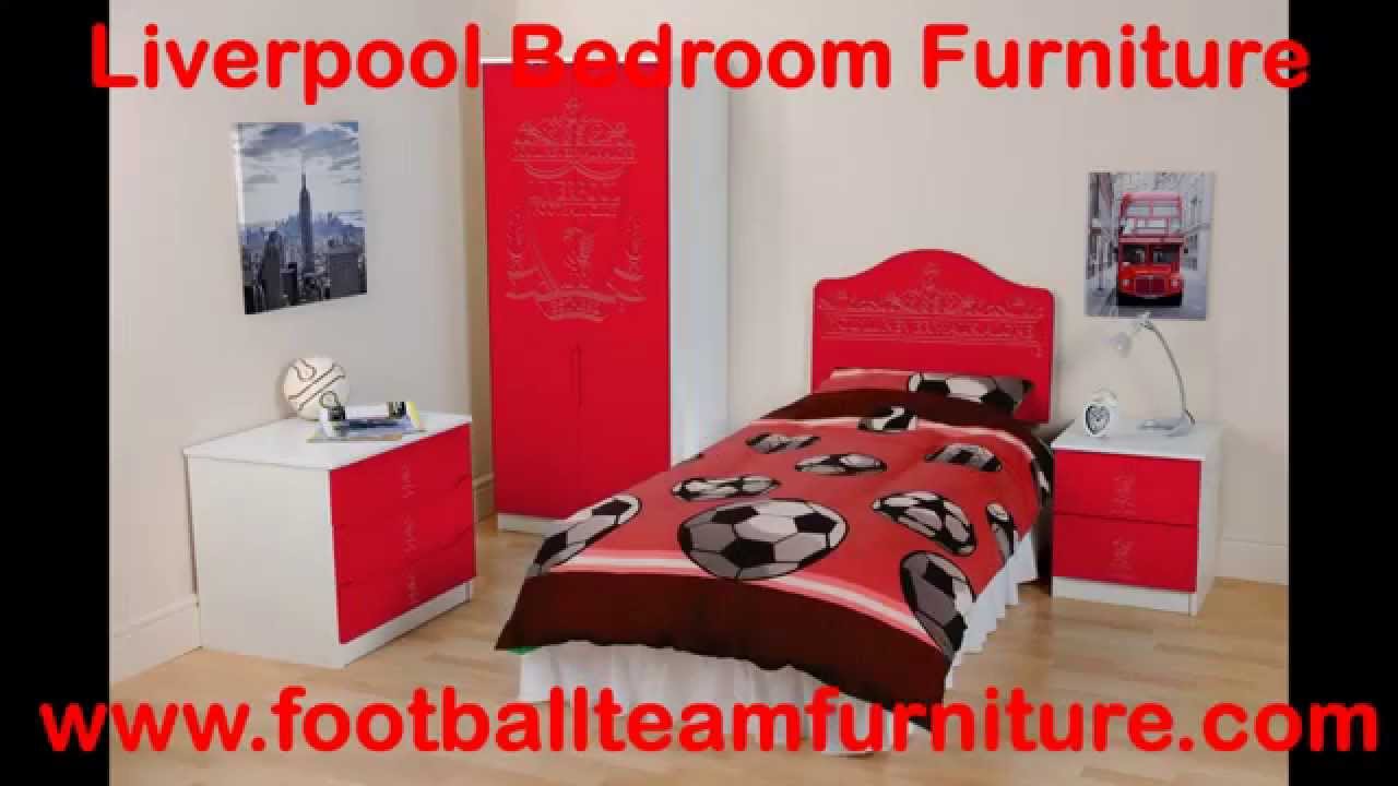 Liverpool Football Bedroom Furniture - YouTube