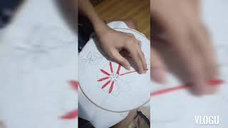 How to creating an embroidery article