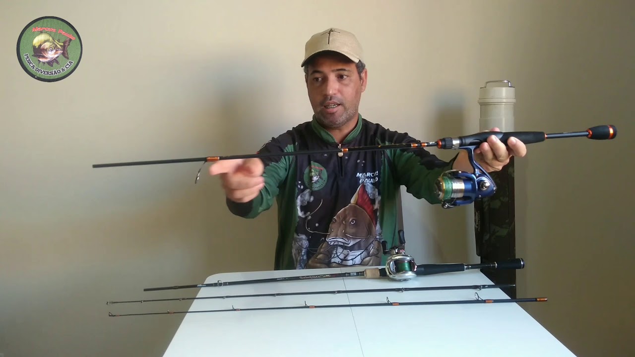 Porque nunca usar molinete em vara de carretilha ou carretilha em vara de molinete olha diferenças