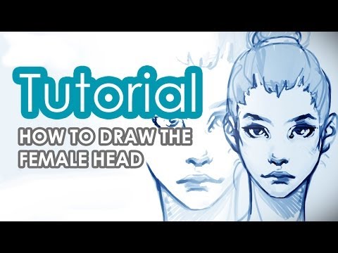 How to draw a female Head Tutorial