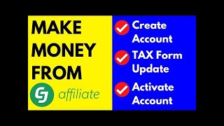 How to update CJ Tax Form  CJ Account  Commission Junction Affiliate Program  CJ Affiliate sign Up screenshot 4