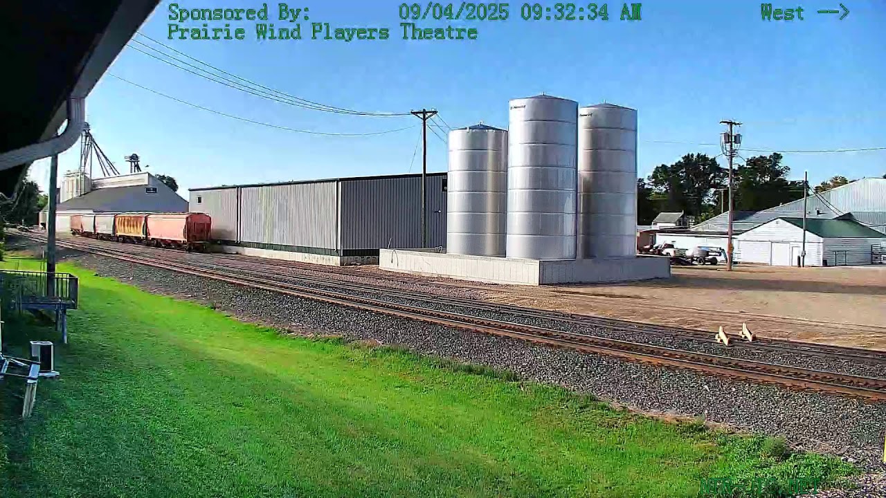 Barrett, MN USA | PTZ Train Cam LIVE NOW | CPKC Elbow Lake Sub | @NTR-OTC  | MP 152.61