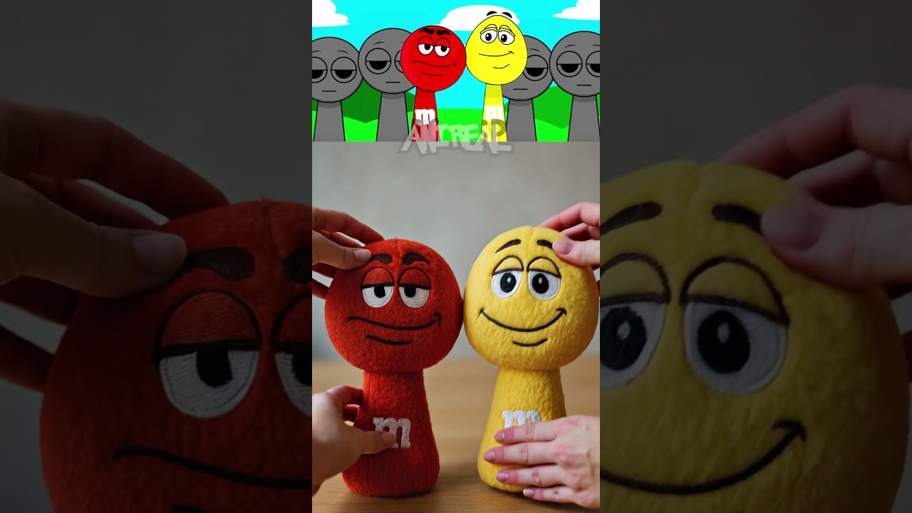 Incredibox Sprunki OC - M&M's Plush Toys