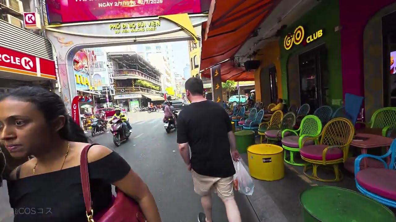 A Morning Walk in Ho Chi Minh City, Vietnam