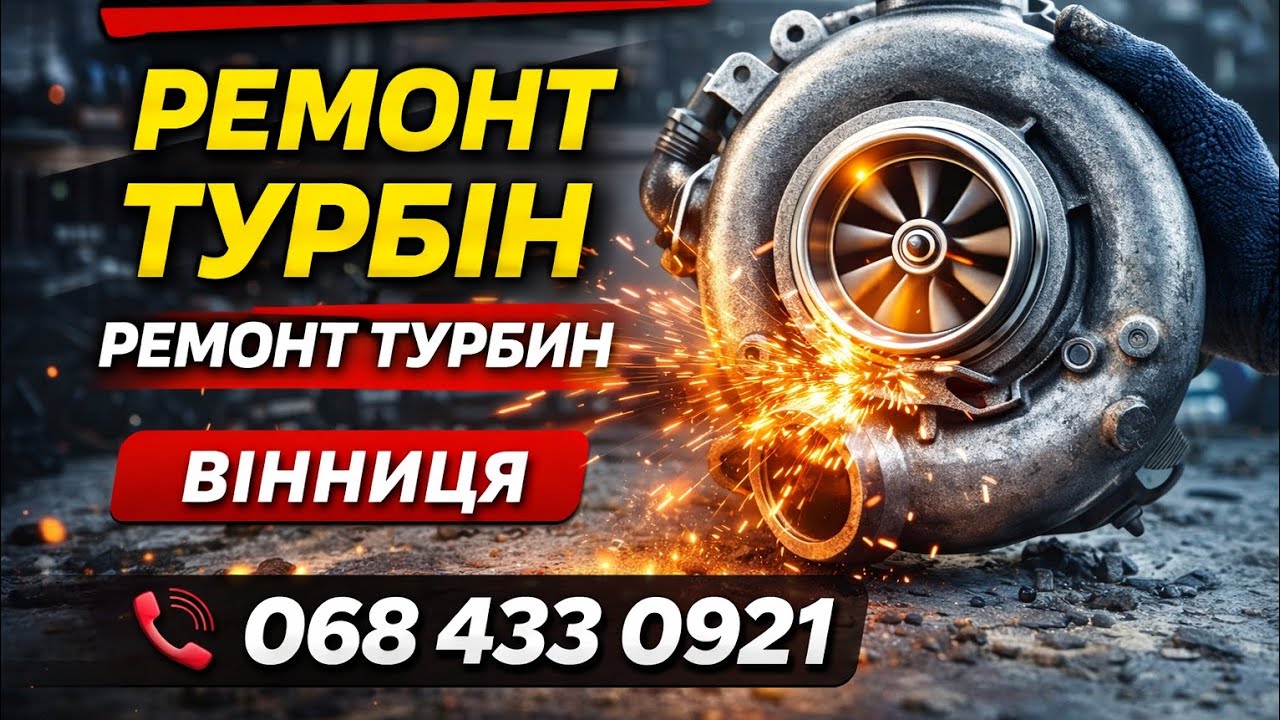 Ремонт турбін Вінниця