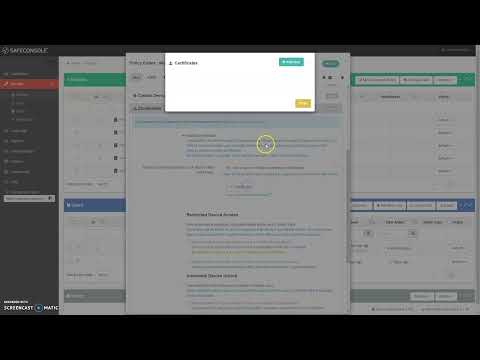 SafeConsole Demo - video from DataLocker