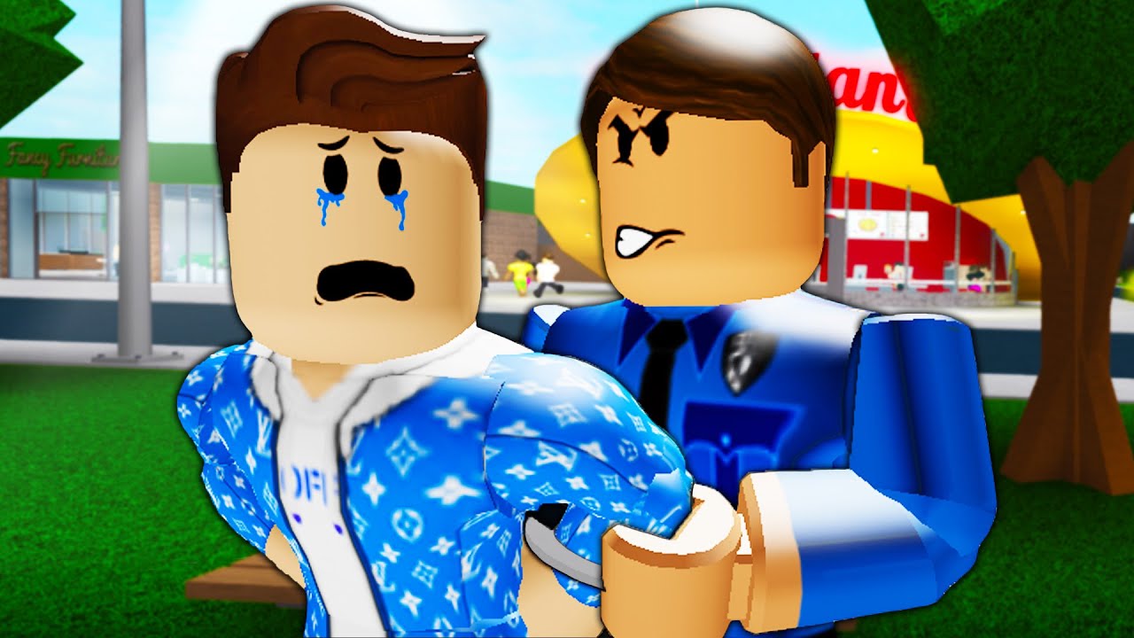 Getting Arrested?! A Sad Roblox Movie - YouTube