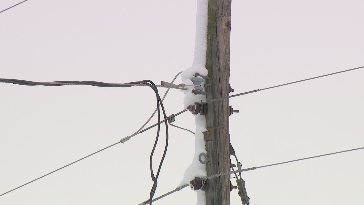 Thousands still without power up north - YouTube