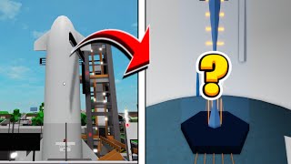 Secrets Hidden In The Space-X Rocket Ship House In Roblox Brookhaven RP